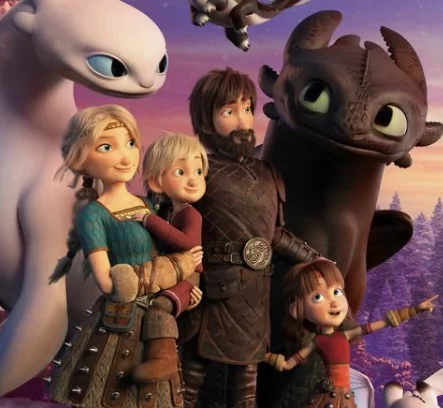 Is how do you train your Dragon on Disney plus?