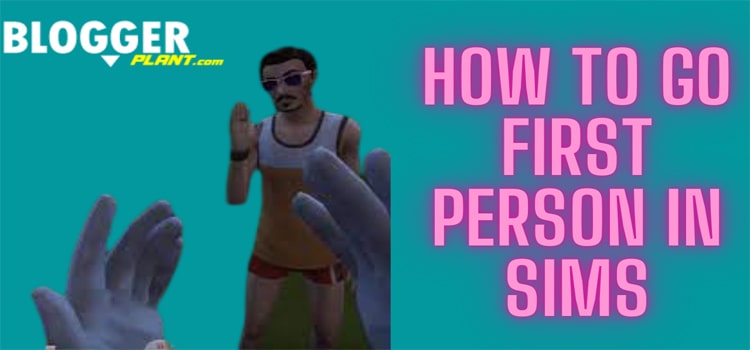 How do you go first person in Sims 4 PS4?